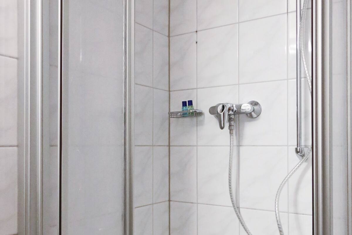 standard double room | bathroom shower