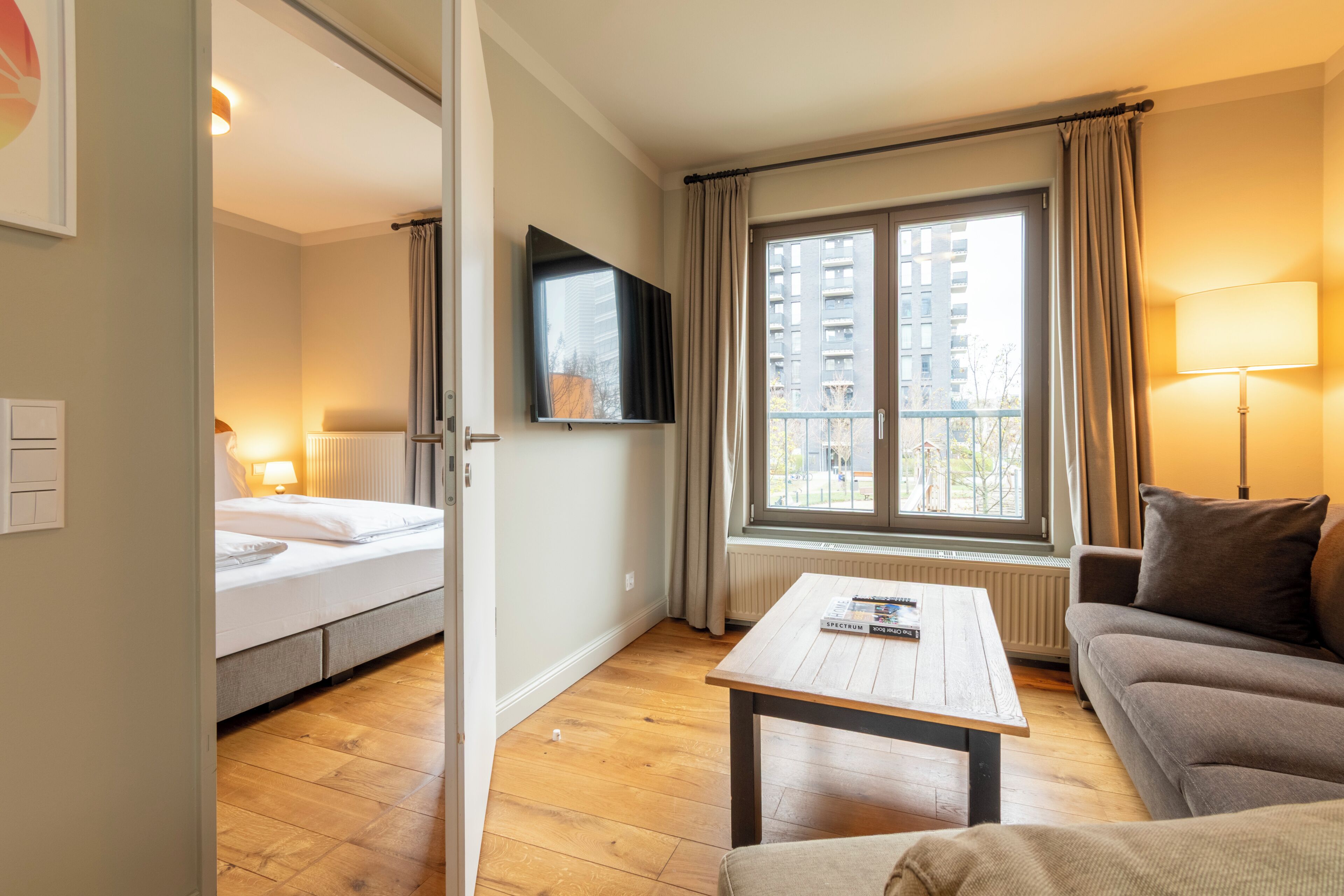 Premium Apartment, Balcony | Premium bedding, pillowtop beds, in-room safe, individually decorated