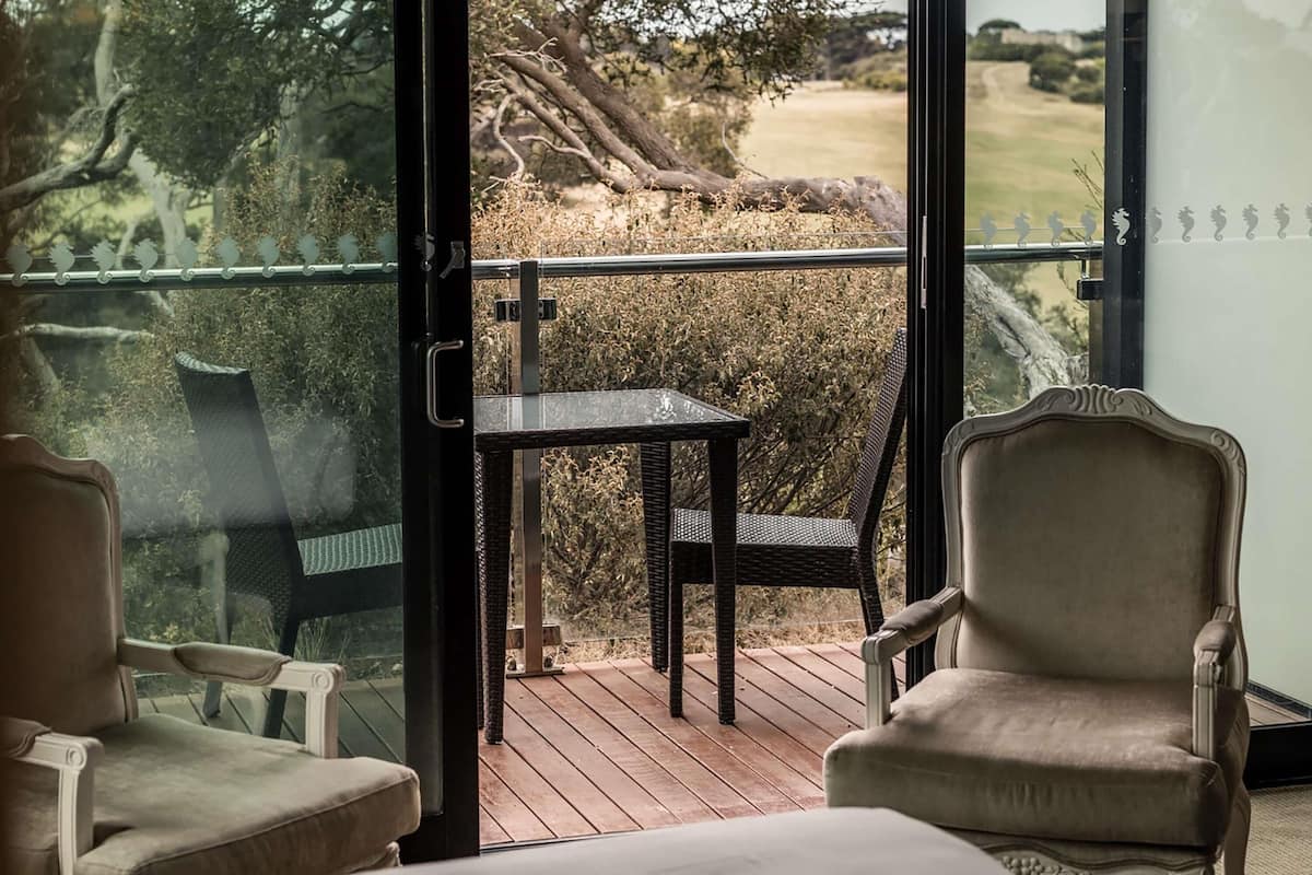 Privilege, Room, 1 King Bed, Balcony, Golf View | Minibar, in-room safe, desk, laptop workspace