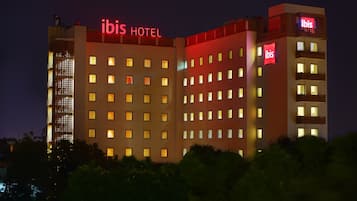 Front of property – evening/night