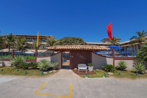 Entrada de la propiedad