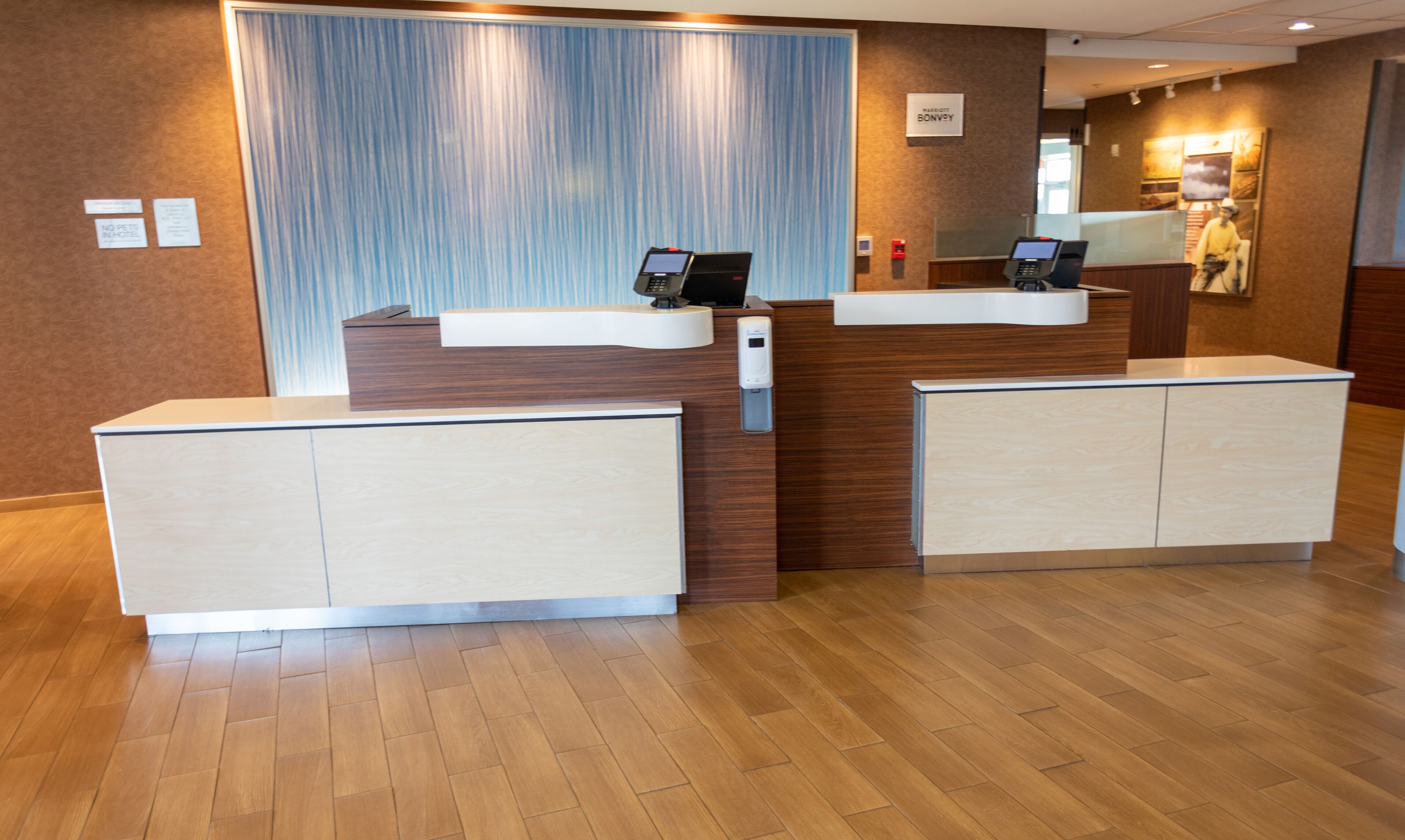 Voorkant van accommodatie