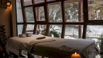 Body treatments, hot stone massages, Thai massages, body scrubs, facials