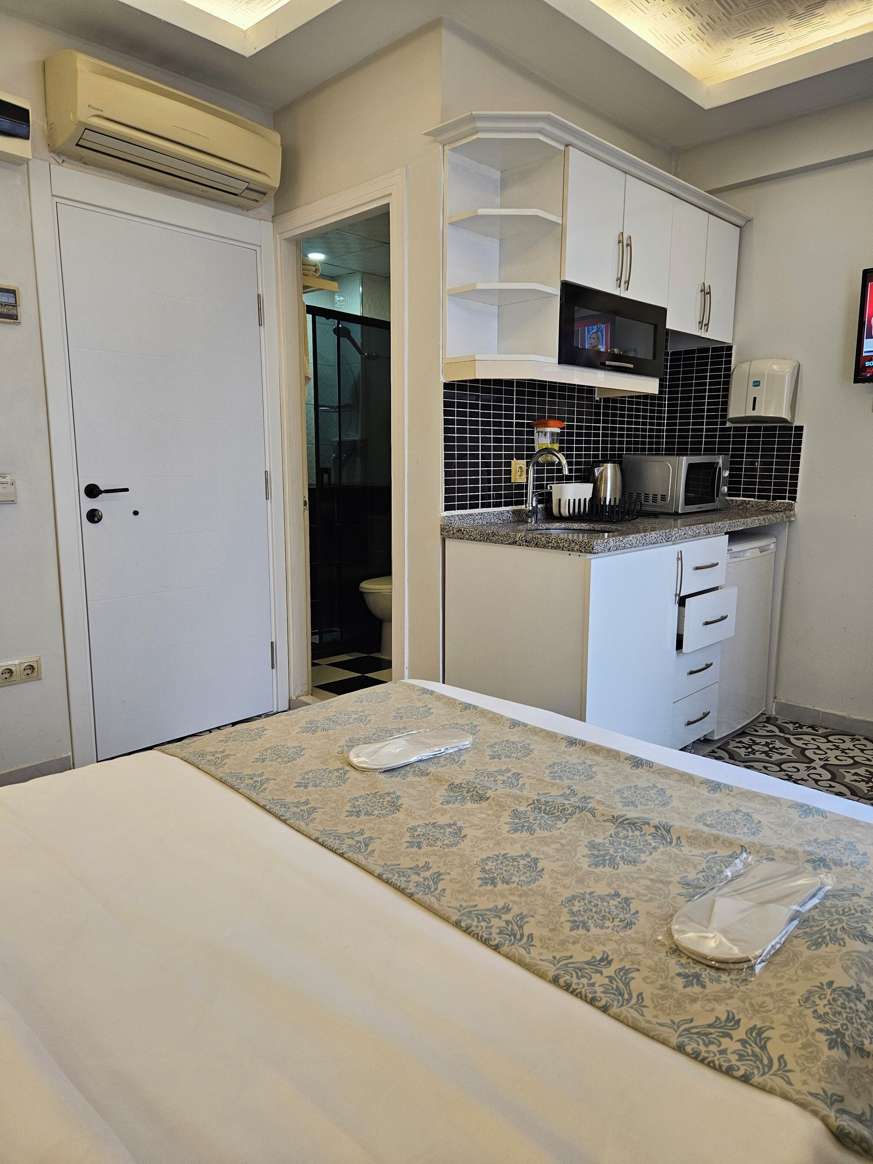 Estúdio standard | Frigobar, cofres nos quartos, quartos à prova de som