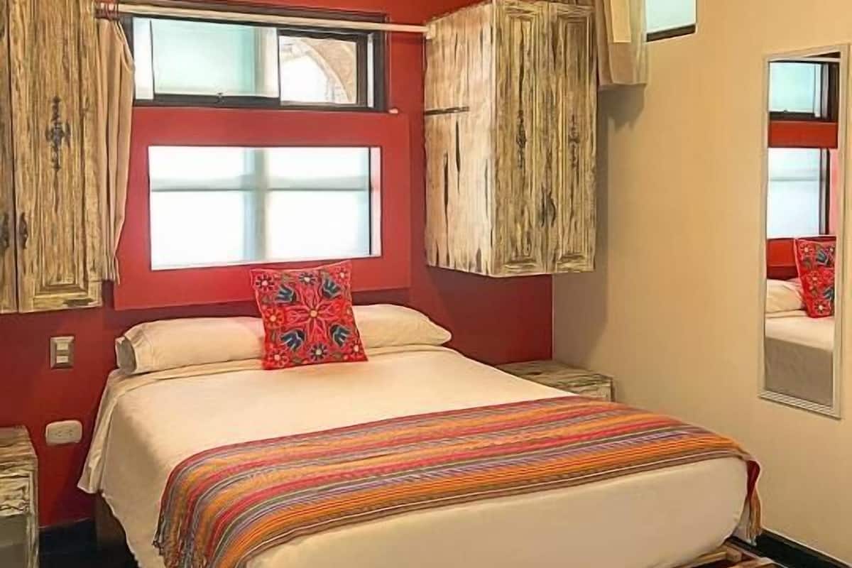 Comfort Room (Red Room) | Premium bedding, down comforters, Select Comfort beds, in-room safe