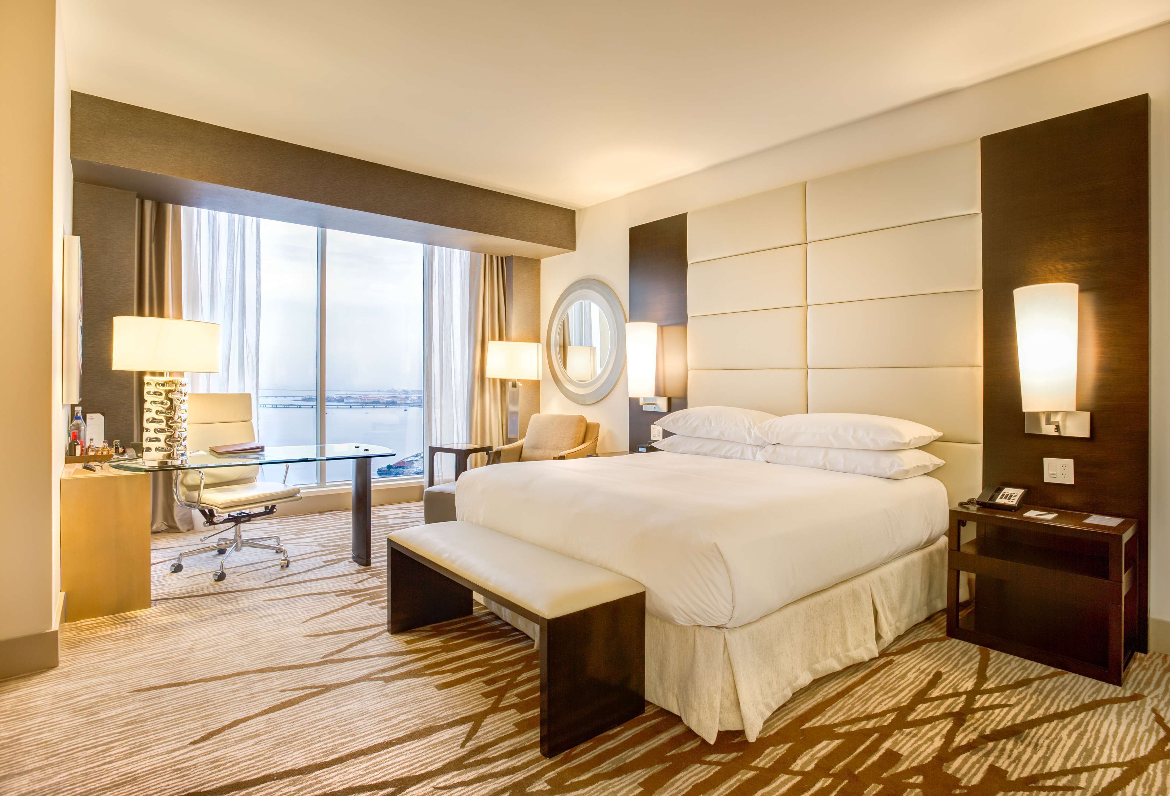 Premium bedding, minibar, in-room safe, desk