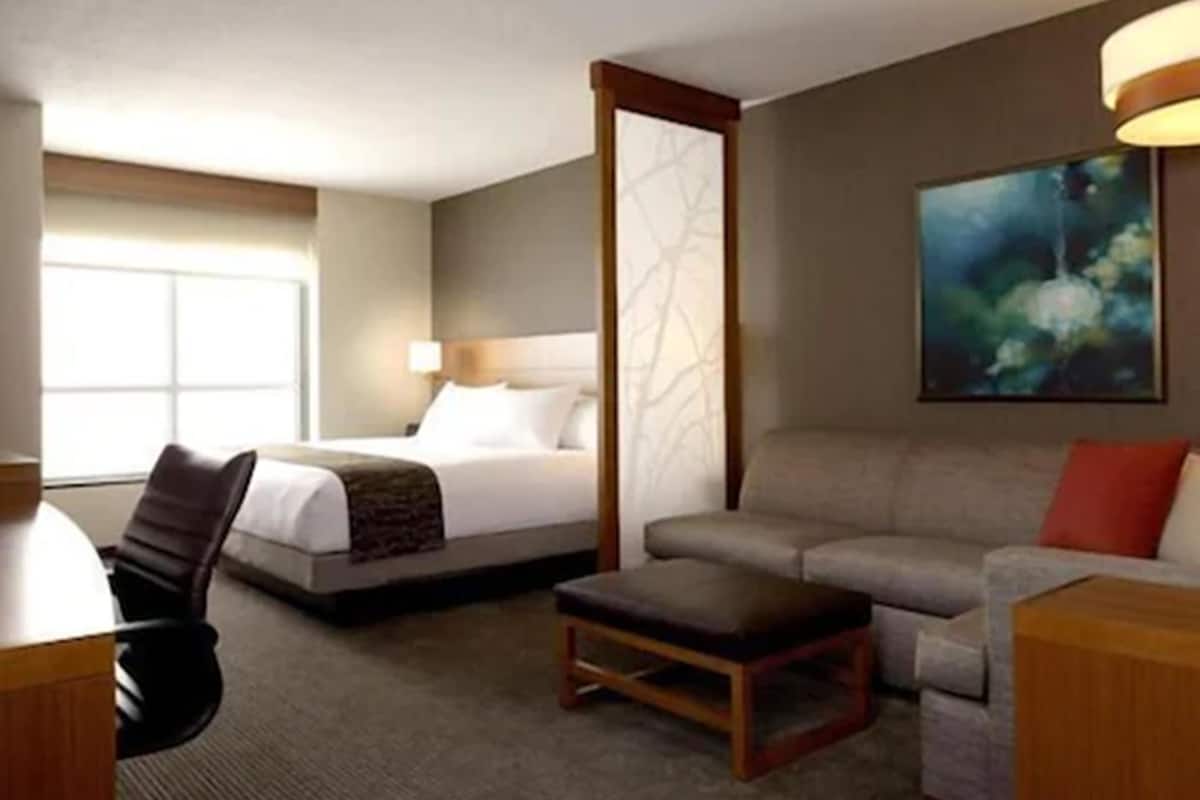 Standard Room, 1 King Bed | Hypo-allergenic bedding, down comforters, in-room safe, desk