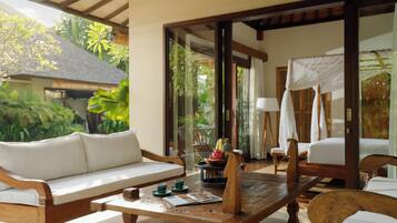 Villa - 5 soveværelser - privat pool | Opholdsområde | LED-tv, dvd-afspiller, iPod-dockingstation