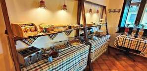 Frokostbuffé er inkludert hver dag