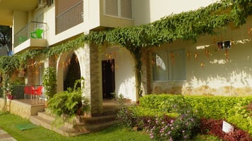 Uitzicht vanuit de kamer