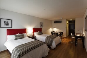 Premium bedding, down duvets, minibar, in-room safe