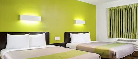 Meja kerja, Wi-Fi gratis, dan seprai linen