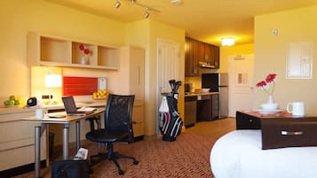 Premium bedding, down duvets, pillow-top beds, in-room safe