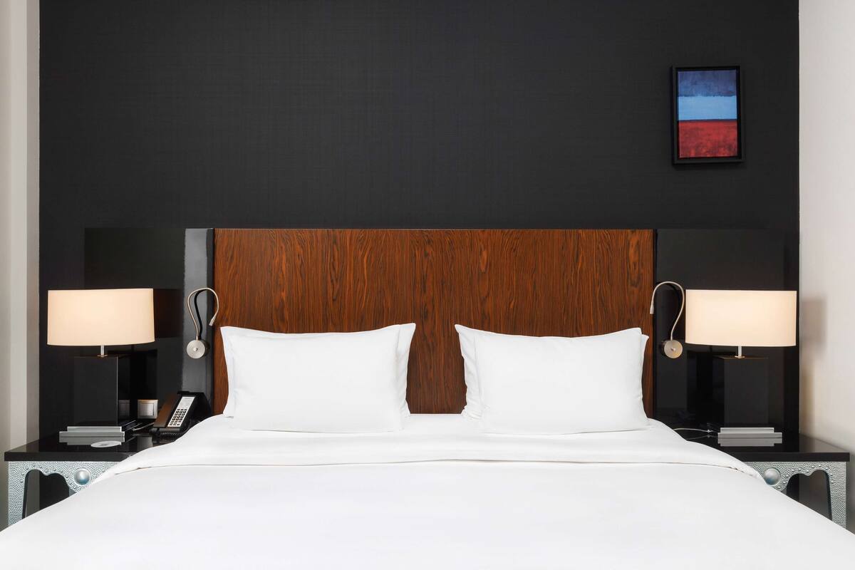 Free minibar items, in-room safe, desk, iron/ironing board