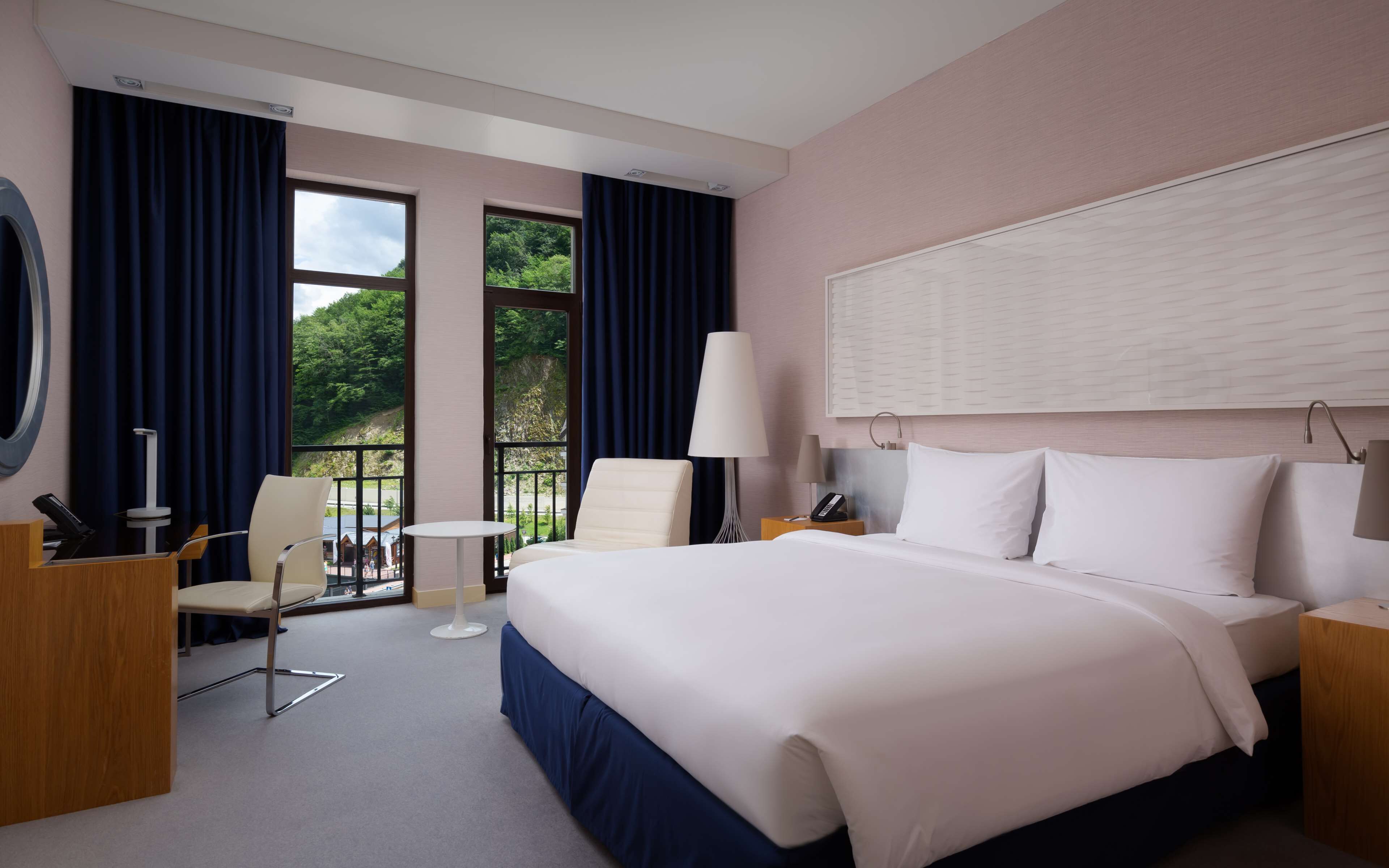 Premium Room, Balcony | Free minibar items, in-room safe, desk, iron/ironing board