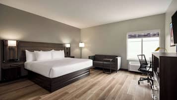 Premium bedding, pillowtop beds, desk, iron/ironing board