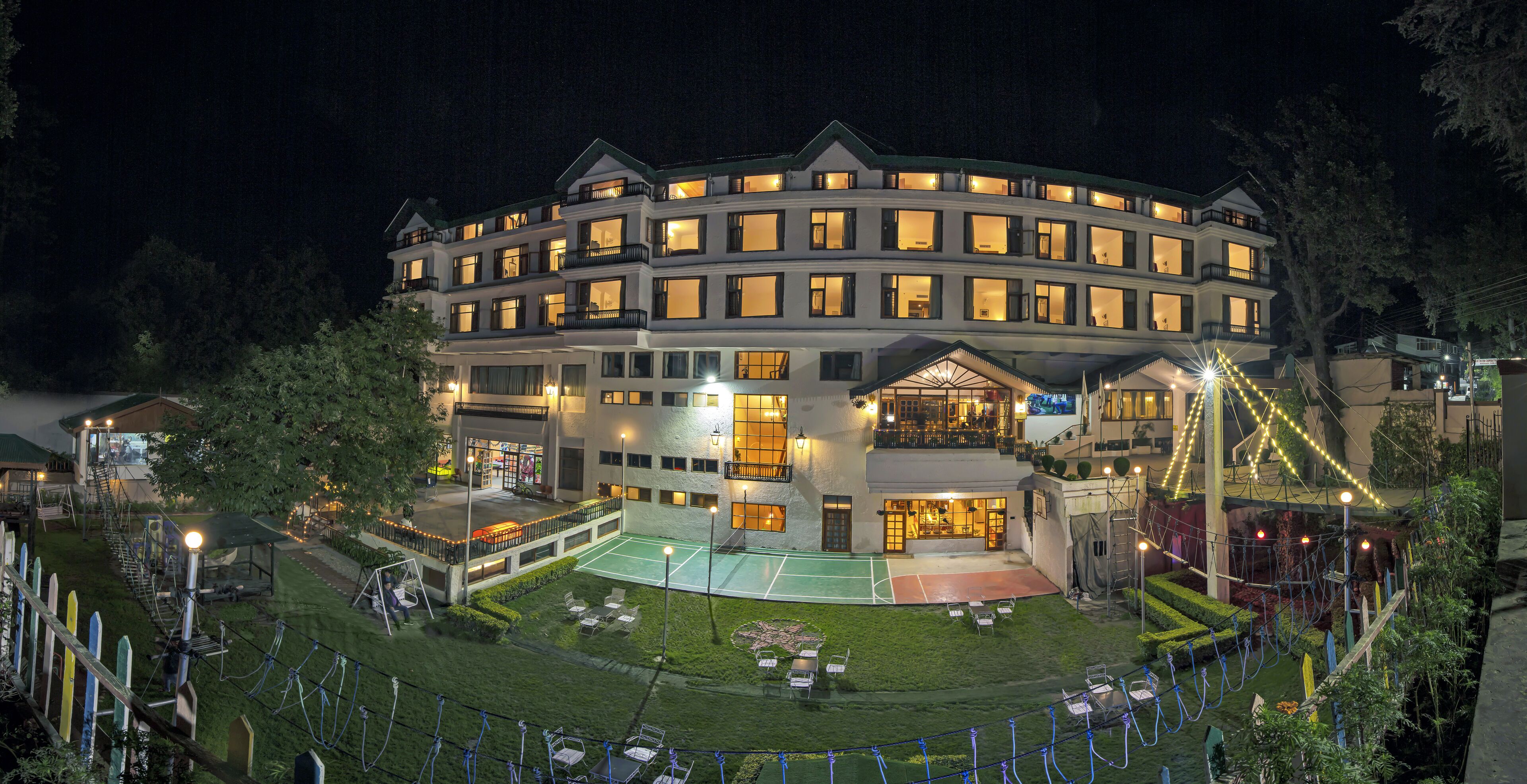 Front of property - evening/night