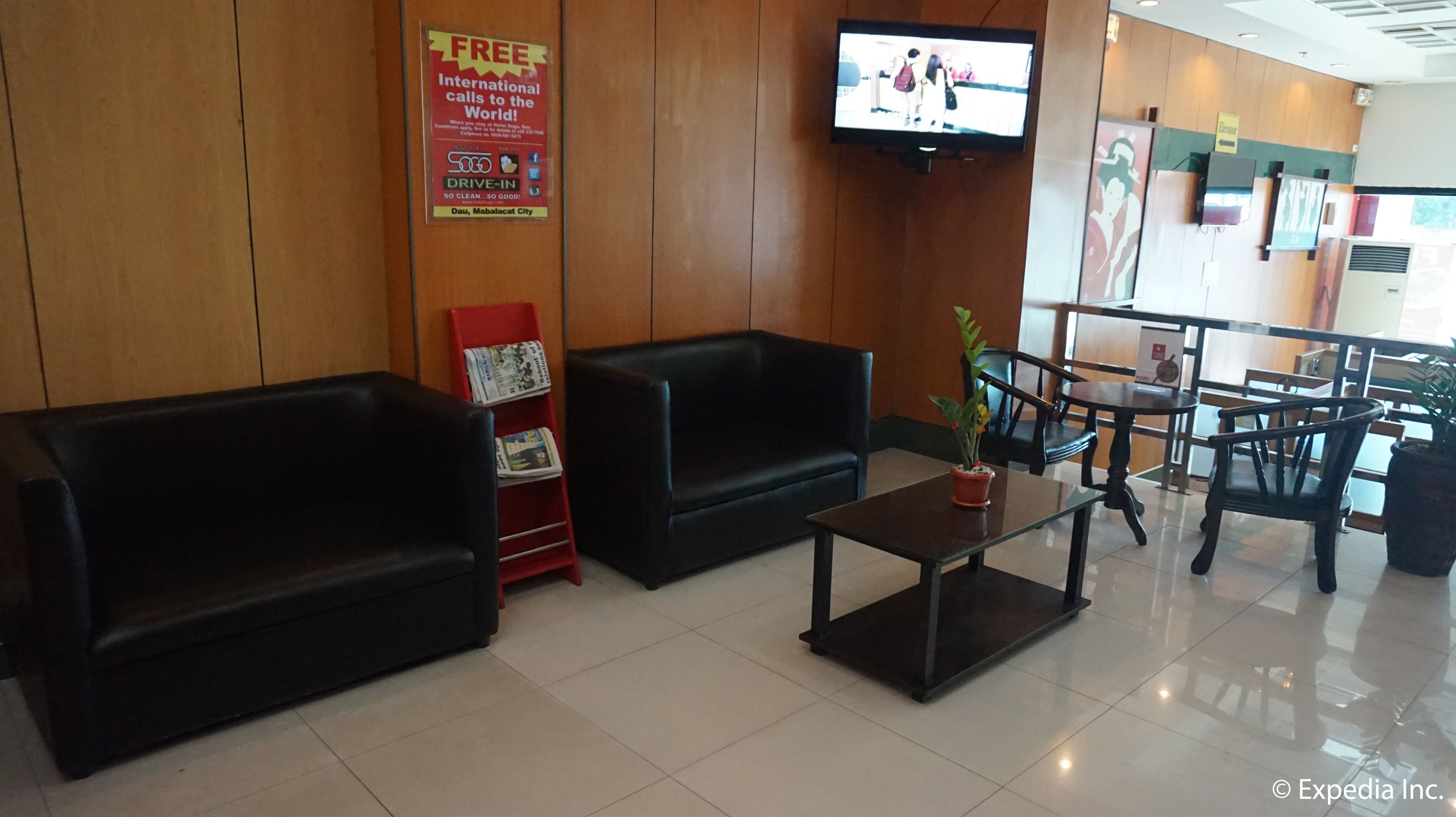 Lobby sitting area