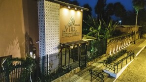 Façade de l’hébergement