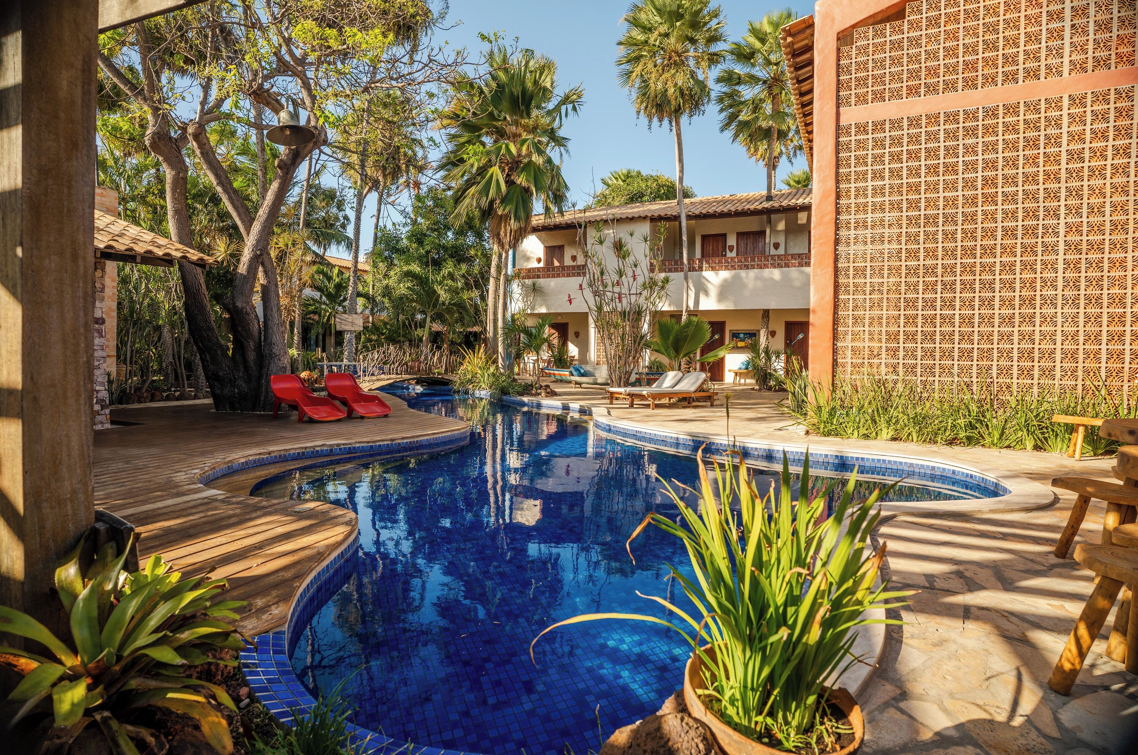 Indoor pool, outdoor pool