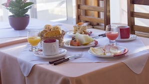 Frokostbuffé er inkludert hver dag