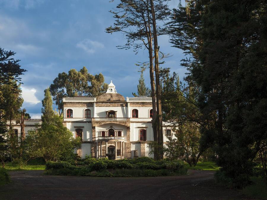 Façade de l’hébergement