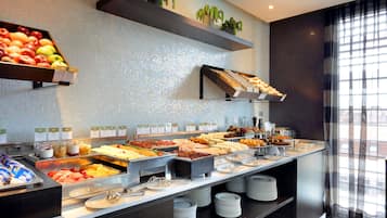 Daily buffet breakfast (EUR 15 per person)