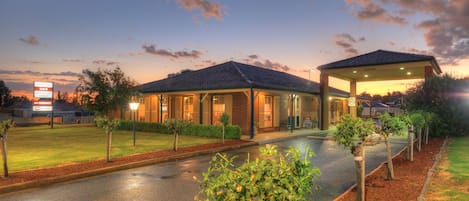 Façade de l’hébergement