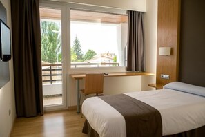 Single Room | Desk, soundproofing, free WiFi, bed sheets - Hotel Jatorrena (Labastida)