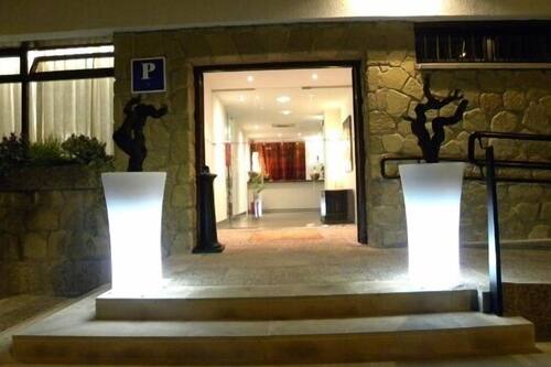 Entrada de l'allotjament