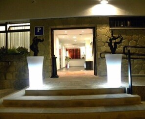 Entrada de la propiedad