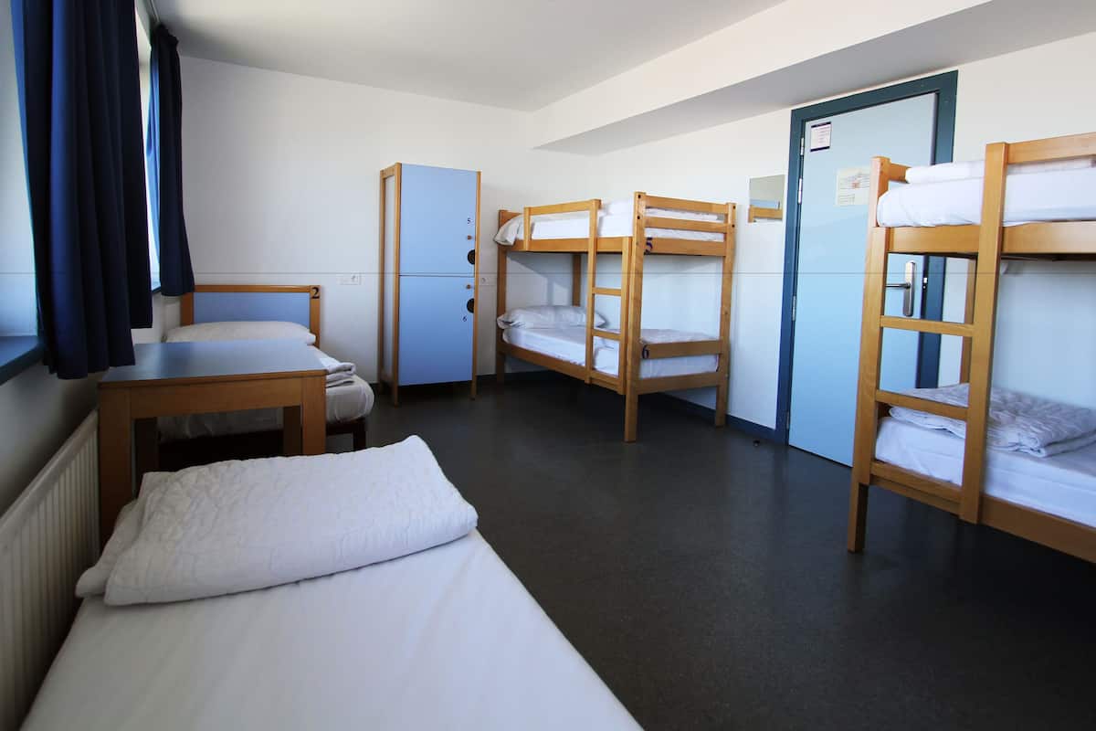 Blackout curtains, iron/ironing board, free WiFi, bed sheets