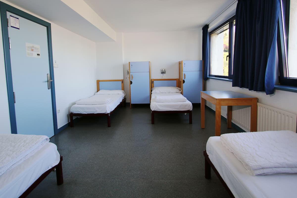 Blackout curtains, iron/ironing board, free WiFi, bed sheets