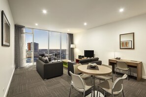 เอ็กเซกคิวทีฟอพาร์ทเมนท์, 1 ห้องนอน | วิวจากห้องพัก