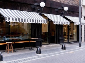 Voorkant van accommodatie