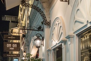 Fachada de la propiedad