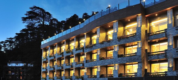 Voorkant van accommodatie