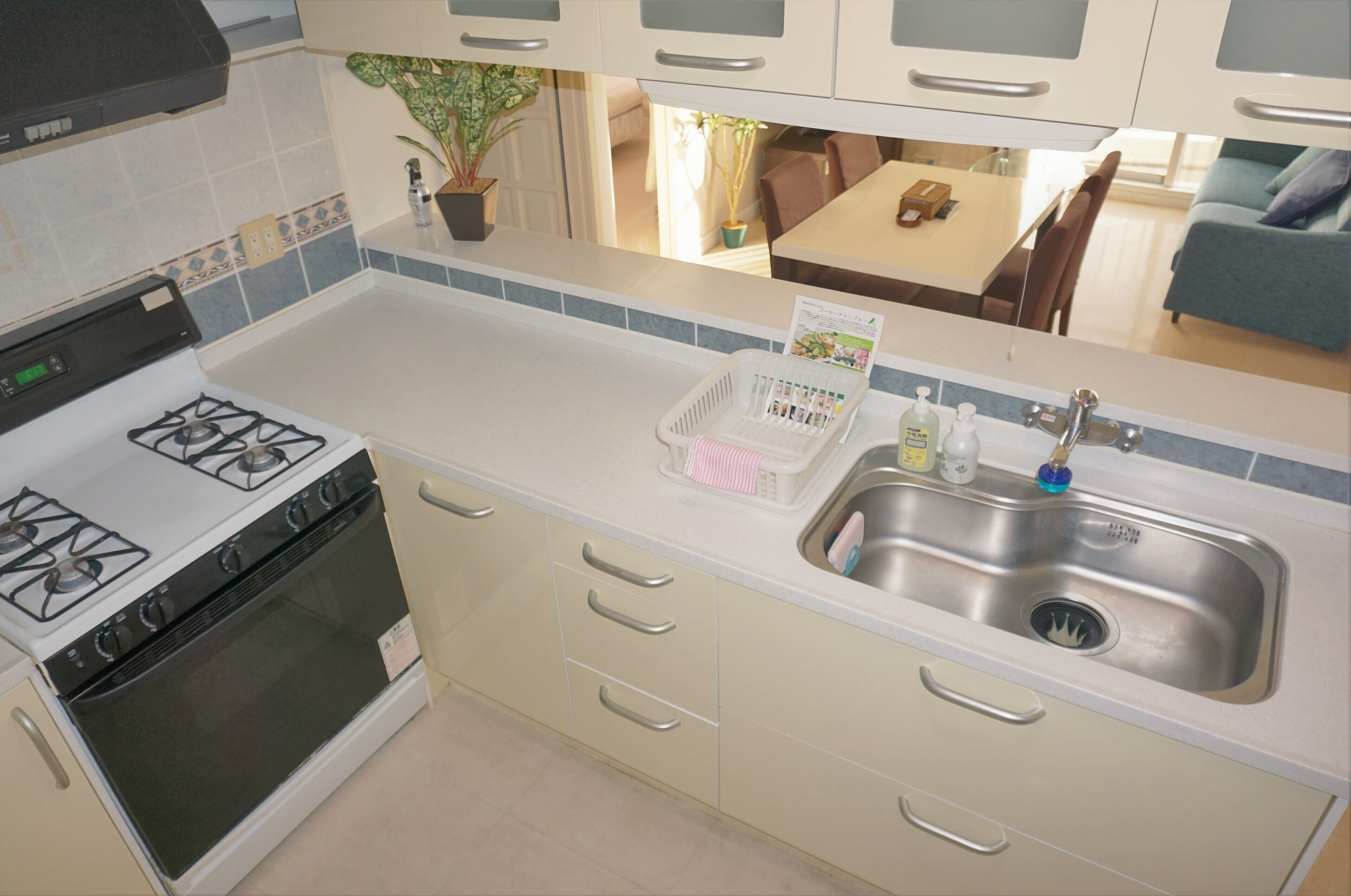 オーシャンビュースイート キッチン付 | 専用キッチン | 冷蔵庫、コーヒー / ティーメーカー、電気ポット