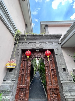 Façade de lâhĂ©bergement