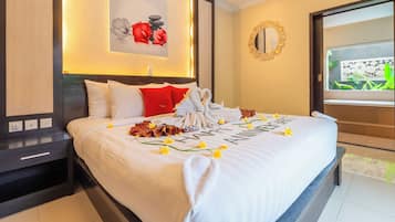 Villa, 1 Bedroom, Private Pool | Select Comfort beds, minibar, in-room safe, individually decorated