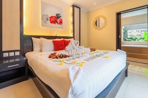 Villa, 1 Bedroom, Private Pool | Select Comfort beds, minibar, in-room safe, individually decorated - De'bharata Bali Villas Seminyak (Seminyak)