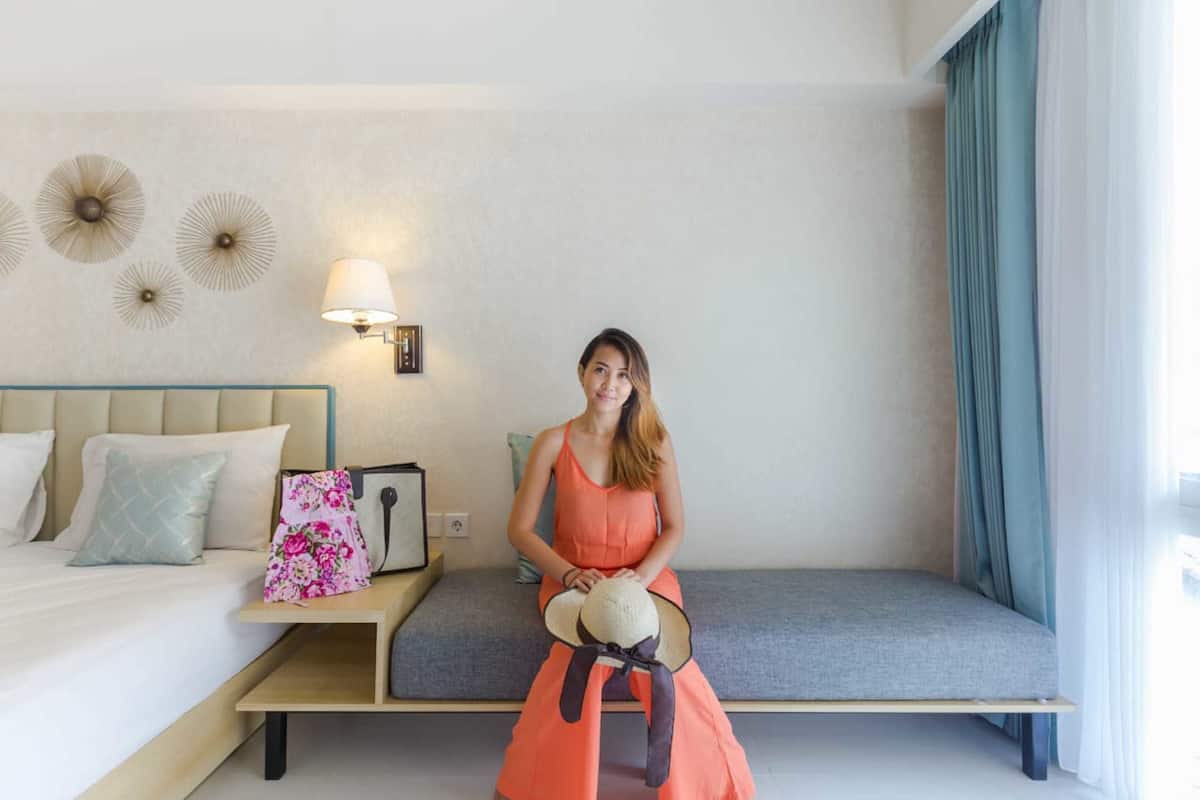 Select-Comfort-Betten, Zimmersafe, Schreibtisch, Bügeleisen/Bügelbrett