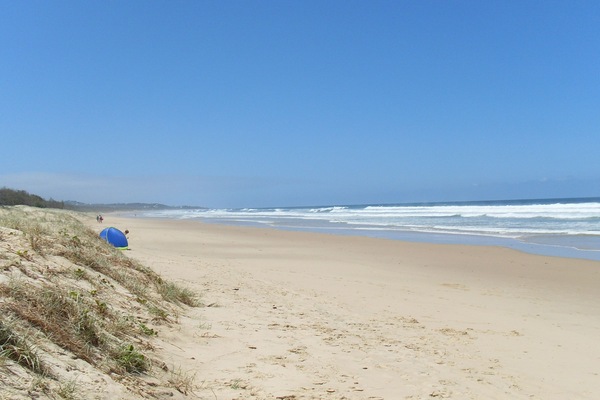 Una playa cerca