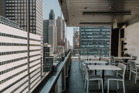 Terraza o patio. Club Quarters Hotel, Grand Central