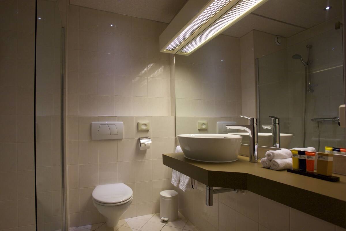 superior double or twin room, 1 bedroom | bathroom | shower, designer toiletries, hair dryer, bathrobes