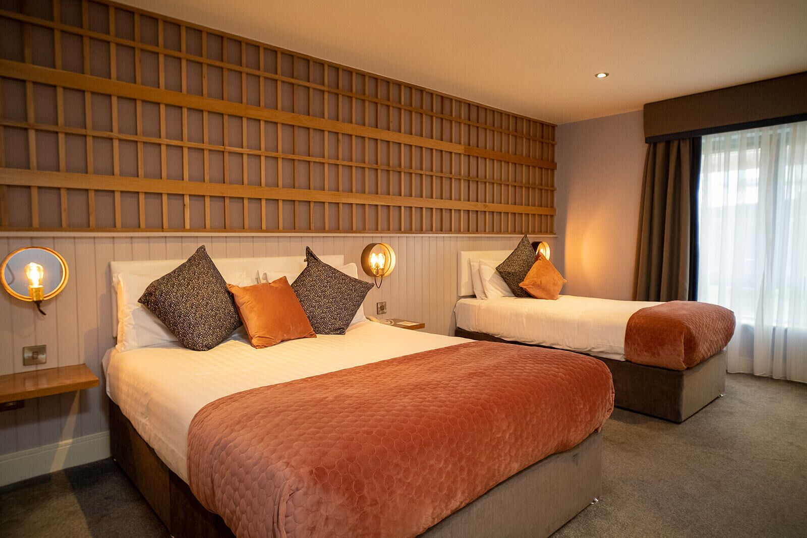 deluxe twin room | hypo-allergenic bedding, desk, iron/ironing board, free wifi