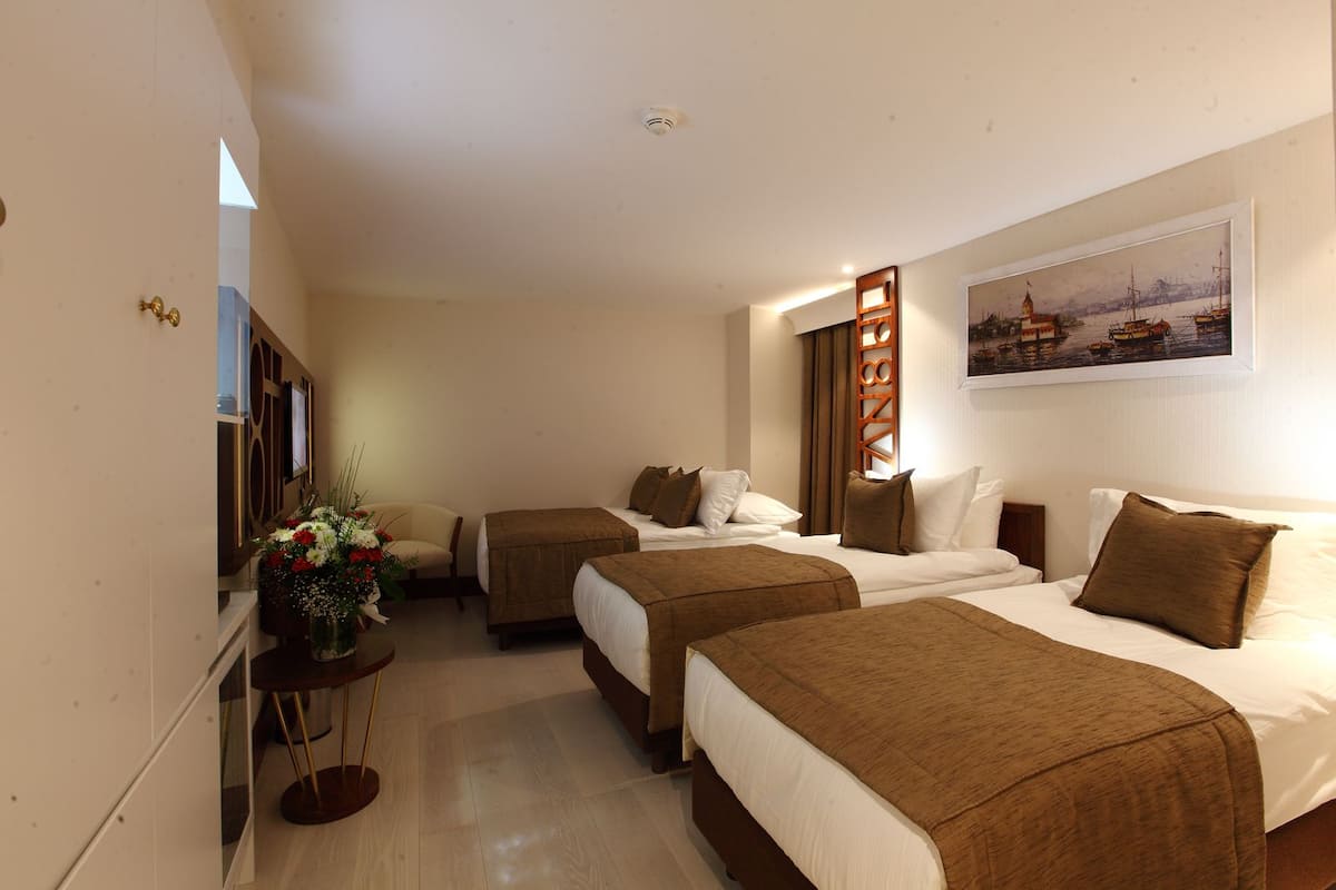 Materassi in memory foam, minibar, una cassaforte in camera