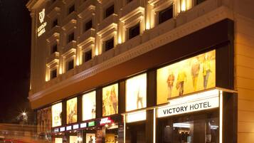 Front of property – evening/night