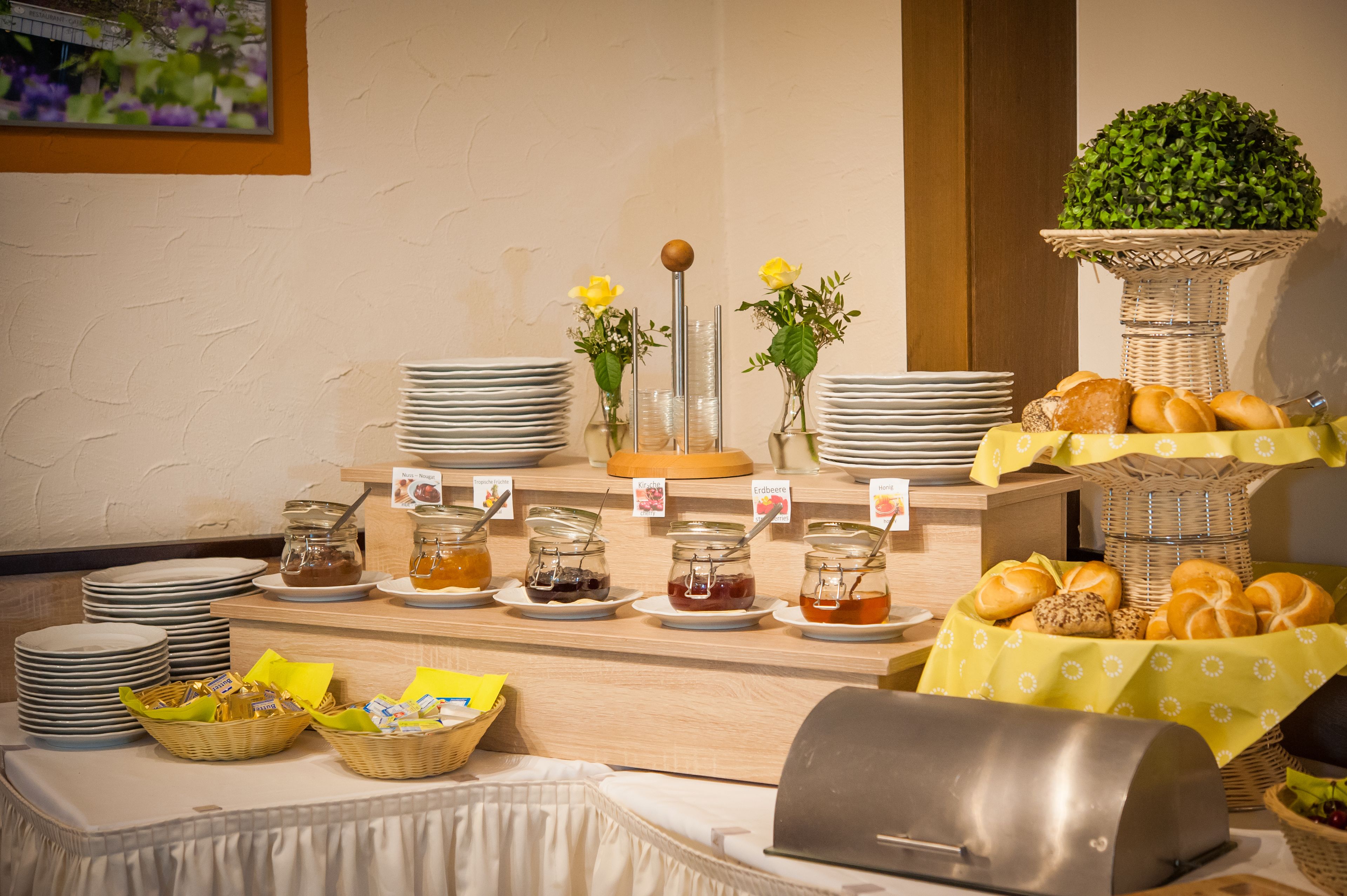 Daily buffet breakfast (EUR 10 per person)