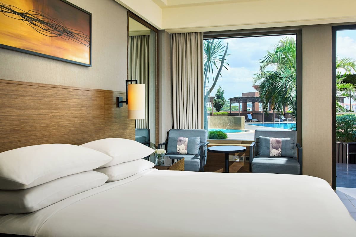 Room, 1 King Bed, Terrace, Pool View | Pool | Outdoor pool, open 6:30 AM to 9:00 PM, free cabanas, pool umbrellas